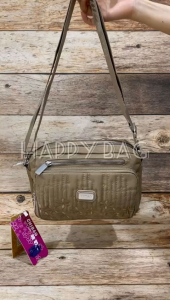 TAS SELEMPANG WANITA CHIBAO KANVAS BORDIR 4Sleting CB363