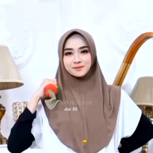 HIJAB SPORT HIJAB BERGO INSTAN PREMIUM DEWASA KERUDUNG OLAH RAGA KERUDUNG WARNA TERLARIS SEHARI HARI