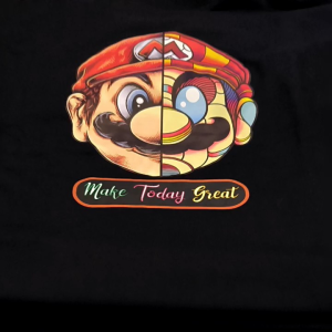 Make Today Great Max Bb 150 Kg Kaos Jumbo Big Size Dewasa 2XL Sampai 7XL Pria Dan Wanita Bahan Semi Katun Combed 24s