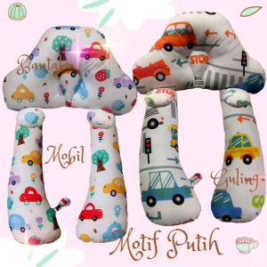 Bantal Bayi Stereotip / Bantal Bayi 2 In 1 /Bantal Bayi Peyang Bantal Anti Kaget Motip Terbaru Dino
