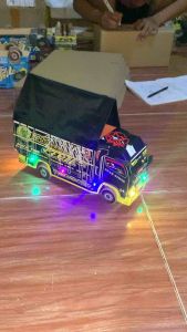 TRUK OLENG FULL VARIASI - RC MINIATUR TRUK FULL LAMPU TERPAL - COD