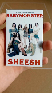 Photocard Baby Monster PREMIUM (2 SISI) - 1 PACK isi 25PCS