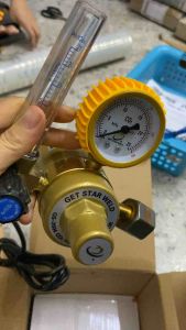 Đồng hồ khí CO2 dùng hàn Mig 220V hoặc 36V