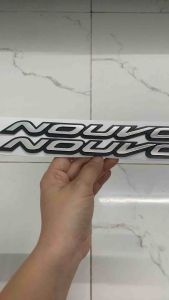 Bộ lô gô trang trí dành cho xe yamaha nouvo 2 hoặc 3 tem hàng nhập Thái Lan chất lượng cao dành riêng cho dòng xe nàygiá bán cực tốt bán lẻ như bán sỉ