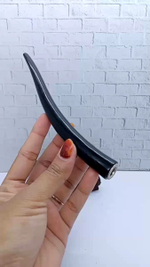 once pipa klokotan kayu kelor hitam model S B192