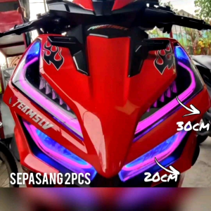 LAMPU ALIS MOTOR SLIM FLEXIBLE NON BINTIK 12VOLT