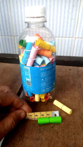 jar of surat botol isi kertas gulung 70 pcs botol 330 ml