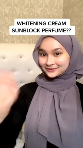 SUNCREEN / MOISTURIZER / EFFECT WHITENING / BASE ON MEKUP🌹