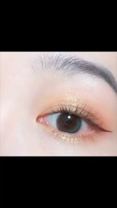 คอนแทคเลนส์ ไฮไลท์แสง Selina blue ขนาดมินิ [พร้อมส่ง]