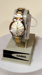 CASIO LADIES TWOTONE LTP 1303SG 7A