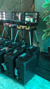 beautycase koper makeup size m