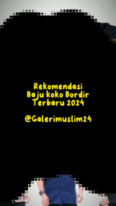 Baju Koko Pria Dewasa Lengan Pendek Koko Bordir Jasuke Big size Jumbo Terkini