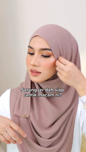 Aralyn Babes Instant Shawl - Instant Shawl / Instant Tudung / Tudung Sarung / Slip-On Tudung / Instant Hijab / Instant Scarve