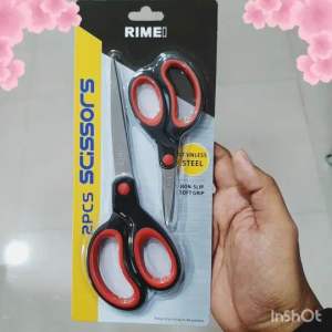 กรรไกรสแตนเลส แบรน RIMEI (2 ชิ้น/แพ็ค)