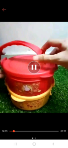 UNILEVER Miffy Two-Tier Tiffin Food Container (LIMITED EDITION)