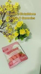GUMMIES L-GLUTATHIONE SKIN WHITENING🌹Trial Pack/Memutihkan/Melembabkan Kulit/Dengan Vitamin CDE/Perisa Strawberry 🍓/15biji 🌹