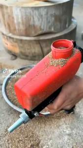 Súng phun cát hơi Súng phun cát khí nén áp lực 90 PSI súng bắn cát làm sạch bề mặt vật liệu tạo nhám cho máy nén khí