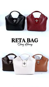 Jims Honey - RETA BAG - Tas Selempang Wanita Kulit Terbaru NEW LAUNCHING -Sling Bag Wanita Fashion Kekinian Original Store