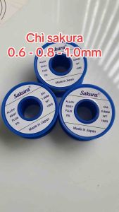 Chì hàn SAKURA (cuộn 100gr)63/37 Flux 2%.
