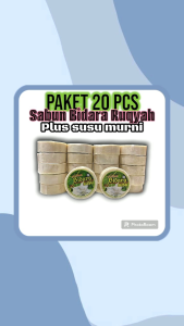 Paket Sabun Susu Bidara Ruqyah 20 PCS