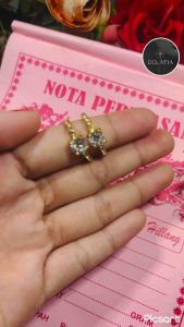 ECLATIA!! Cincin perhiasan wanita emas muda kadar 35% cincin model terbaru