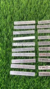 Emblem LOGO TRD SPORTIVO Spoiler Skirting Toyota VIOS CAMRY PERODUA BEZZA (7cmx1cm)