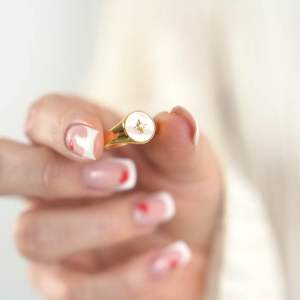 Nhẫn Ngọc Trai FW Thiết Kế Cao Cấp UK Style (Ray of Sun Mother of Pearl) - MOON Jewelry