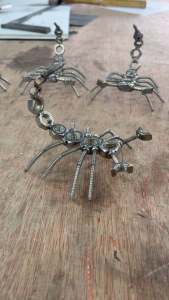 Stainless Steel Scorpio Hand Made Craft Decoration Gift Solid