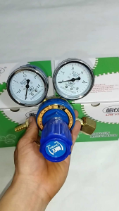 Đồng hồ oxyđồng hồ gió đá van giảm áp oxy gas đồng hồ oxy gas điều áp khí Oxy chính hãng Lin-Yi