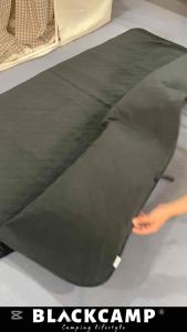 Camping Blanket Full Black Outdoor Comfortable Windproof 240x140 (PolarFleece) Sleeping Bag