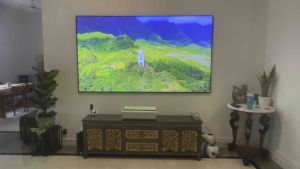 [Top1 Seller for Projectors] XGIMI AURA 2 PLUS Google TV with Official Netflix UST 4K Laser Projector Dolby Vision 2300 ISO Lumens Dual Lights Harman Kardon Speakers - New Model!