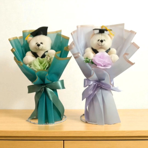 Buket Boneka Bucket Wisuda Buket Bunga Artificial Bucket Wisuda Graduation Cewek Cowok Cewe Cowo