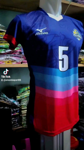 Kaos volly cewek printing terbaru