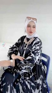 Gamis Raya Twill Petir Bg Collection: Desain Elegan & Berkualitas Tinggi