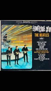 แผ่นเสียง Vinyl LP The Beatles Something New VG Disc VG++ US Released 1978 Price 1250