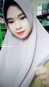 Hijab pet laser crincle airflow premium