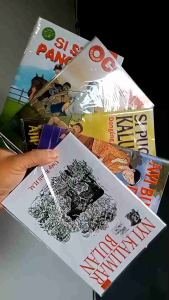 BUKU NOVEL SUNDA SI SEKAR PANGGUNG - SI PUCUK KALUMPANG - Nyi KALIMAR BULAN - OCHANK - NYI BUNGSU RARANG DONGENG SUNDA BUHUN KIBLAT 5 BUKU NS