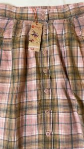 ROK MIDI SKIRT TRISET WANITA DEWASA KOTAK