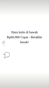 Ukuran Besar & Bahan Nyaman: Mengenal Sweater Oversize Haru Knite