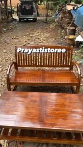 PROMO GRATIS ONGKIR !!! Kursi tamu minimais kayu jati - Set kursi tamu minimalis kayu jati 211