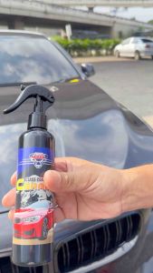 ป้องกันรอยขีดข่วน ปกป้องสีรถเพิ่มความเงางามให้ตัวรถ ใช้งานง่ายไม่ทิ้งคราบฉีดแล้วเช็ดได้ทุกส่วนของตัวรถ สีเงา ฉ่ำวาวขึ้นทันที