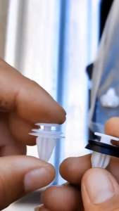 Set 10/50/100 đinh tán nhựa cho cửa cản trước xe hơi ô tô 9.9mm (màu trắng) chốt tappi ô tô