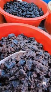 หนำเลี้ยบ หนำพ้วยแกะเม็ดหมักเกลือ น้ำหนัก 500กรัม ใช้สำหรับทำอาหาร เช่น ข้าวผัดหนำเลี้ยบ หนำเลี้ยบหมูสับ เป็นต้น