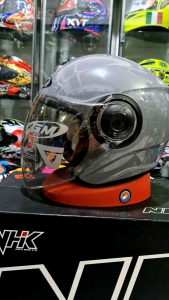 GM POP HIJAB SOLID HELM OPEN FACE ORIGINAL