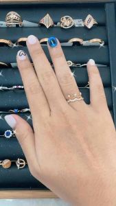 CINCIN CEWEK CINCIN KOREA MODEL MAHKOTA LADY SERIES CT 468 EMAS KADAR 300 (6K)