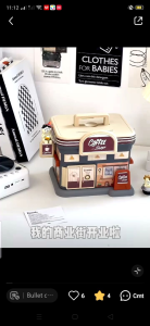 🌻现货🌻🌼浪漫屋 儿童存钱罐#🎁儿童生日礼物✔️🎁Children s Piggy Bank 大容量✔️Large Capacity ✔️手提✔️Portable ✔️-18x20x16cm🌼