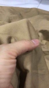Vải thun cotton Hàn màu kem cà phê sữa hàng loại 1(khổ 1m65)co giãn 4 chiều dày vừa mềm (không nhão)may đầm váyđầm bodyQuần legging