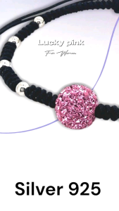 กำไลเงินแท้ 925  กำไลเงินแท้ 100% กำไลคริสตัล Silver 925 100%