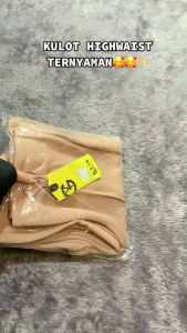 Celana Kulot Hightwaist Wanita Kekinian - Celana Kulot Scuba Premium Highwaist