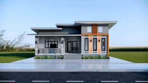 แบบบ้านโมเดิร์น 1 ชั้น